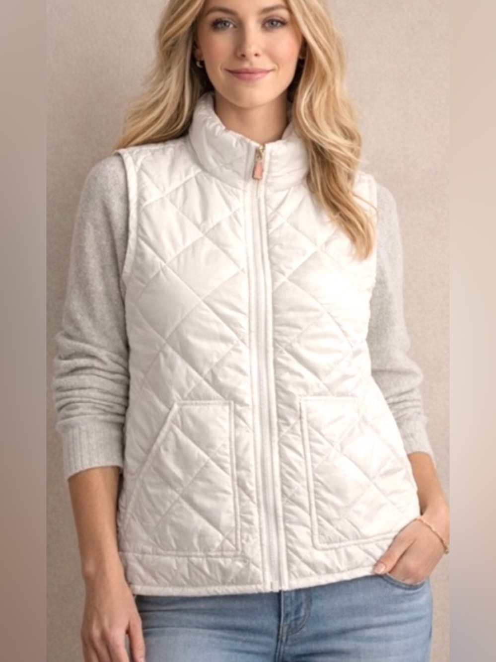 Kate Spade Quilted Vest XL
NWOT